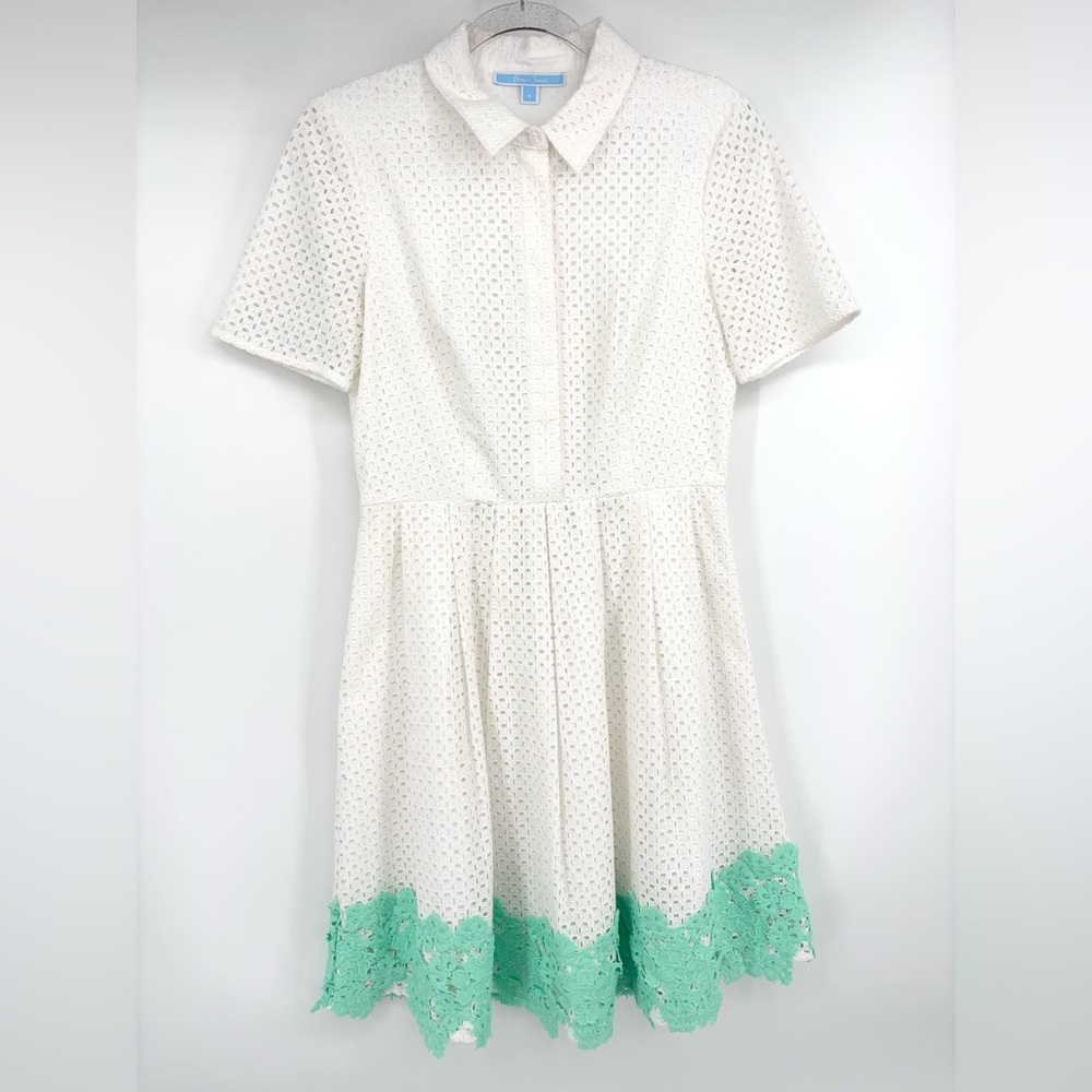 Draper‎ James Emma Eyelet Shirtdress Size 6